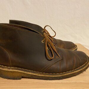 Clarks Desert Boot Beeswax Brown Sz. 7.5